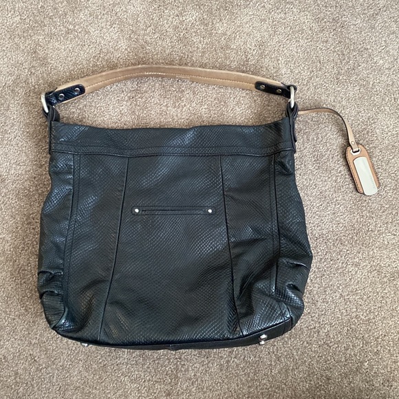 B. Makowsky - Black Leather Hobo Bag - Picture 4 of 14